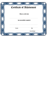 ConferTel's awarding certificates